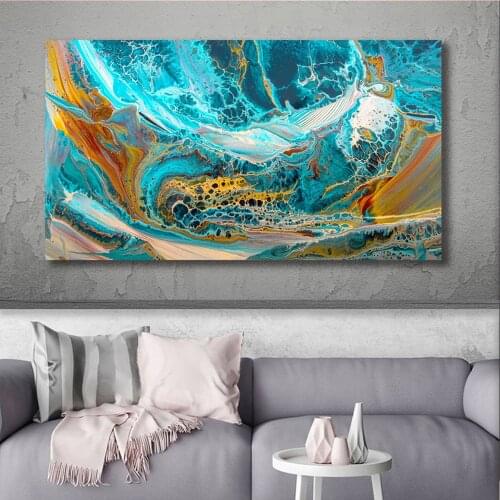 New 5D Diamond Painting Full Square Round Diamond Mosaic Abstract Deluge Wall Art Landscape Diamond Embroidery Cross Stitch DF26