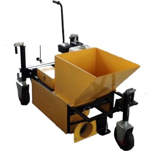Automatic Curb Paver Stone Laying Machine Hand Push Power Paver SYSP100