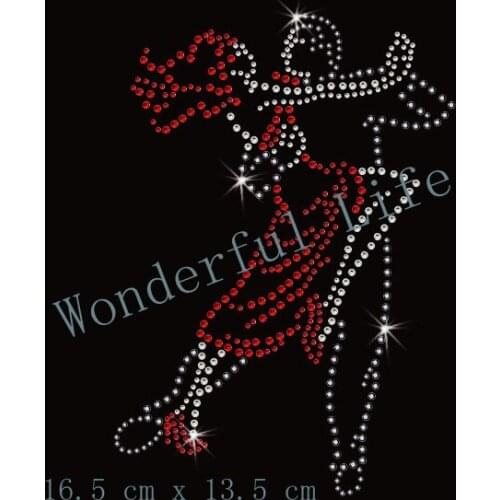 Free shipping Ballroom Dance Crystal Motif Transfer
