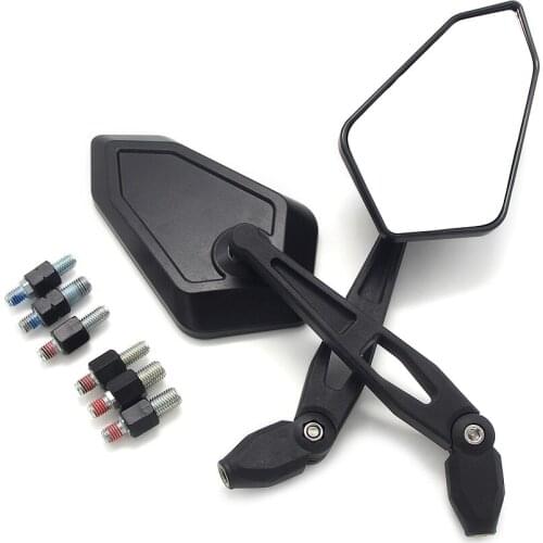 Motorcycle Side Rearview Mirror For Suzuki GSF250 GSF400 GSF600 GSF650 GSF1200 GSF1250 Bandit GSR400 GSX400 GSX1200 SV400 SV650