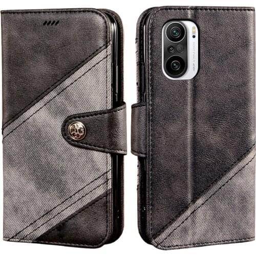 Flip Case For Redmi K40 Pro Book Leather Case Shockproof Bumper Flip Case For Xiaomi Poco F3 Cover