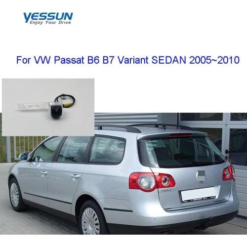 CVBS Rear view camera For Volkswagen VW Passat B6 B7 Variant SEDAN 2005~2010 license plate camera