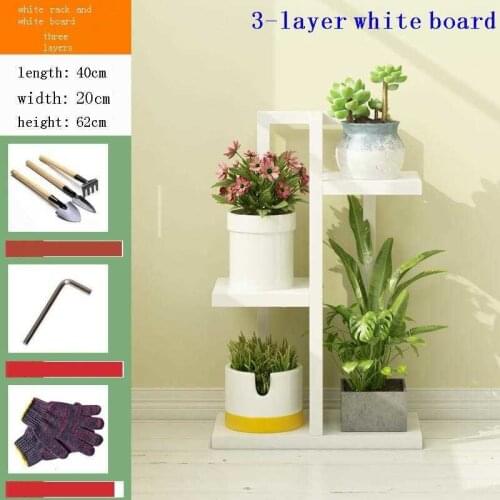 For Balkon Plantenrekken Repisa Para Plantas Wood Indoor Plant Stojaki Na Kwiaty Balcony Dekoration Outdoor Shelf Flower Stand