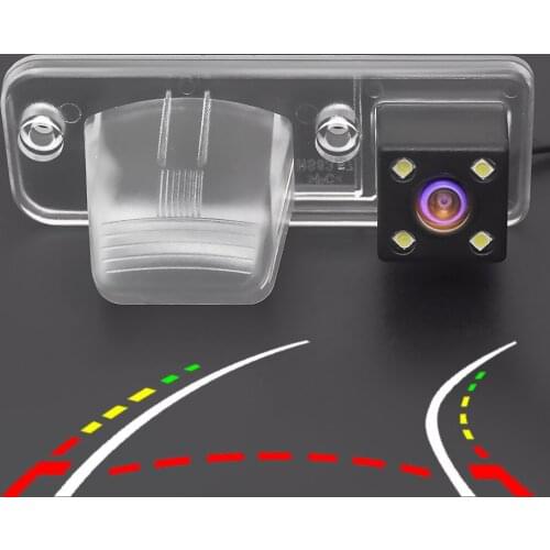 CCD Intelligent Dynamic Trajectory Tracks Rear View Camera for VW T4 Multivan Transporter Caravelle Business Car Parking Camera