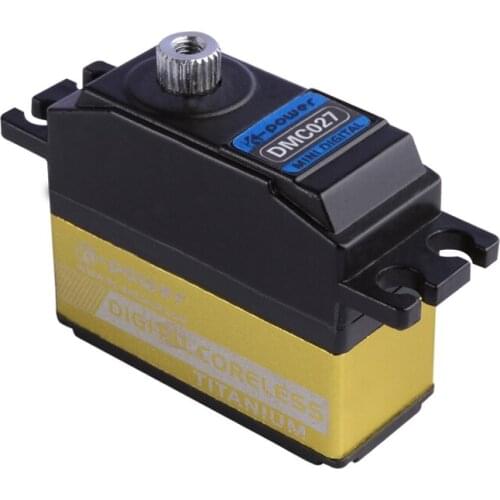 K-Power DMC027 28G/3.5KG/0.05S Titanium Gear Coreless Motor High Speed Digital Servo RC Airplane/Helicopter/Car/Boat