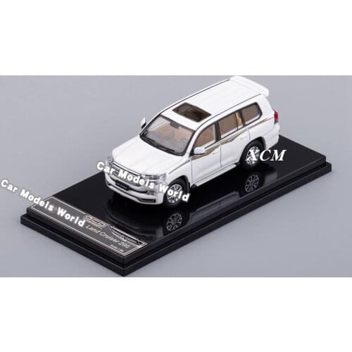 Diecast Car Model G.C.D. LC200 LHD (White) 1:64 + SMALL GIFT