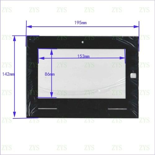 Wholesale 2PCS/Lot XWC2760 195*142mm resistance screen for car DVD redio this is compatible 195mm*142mm