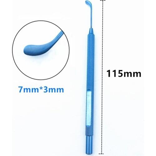 Corneal Epithelium spatula ophthalmic surgical instrument Titanium ophthalmic hook