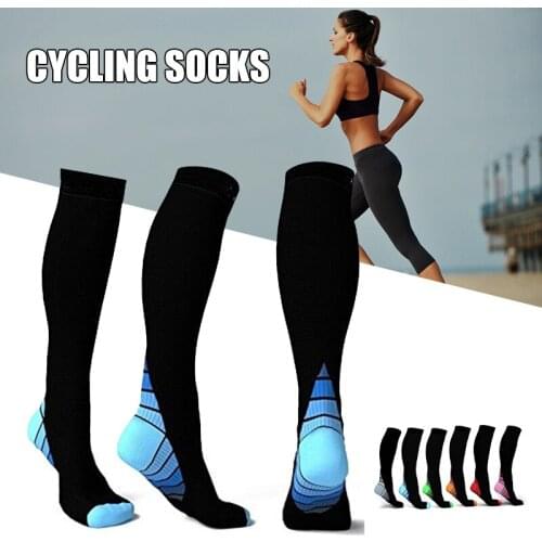Hot Sports Compression Socks Non-Slip Outdoor Cycling Presure Elasticity Running Socks Athletic for Men Or Women NOV99