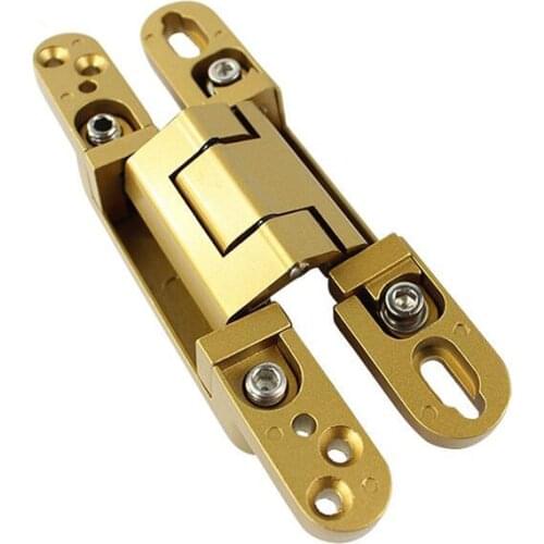 Three - dimensional adjustable hidden door hinge 140MM X2