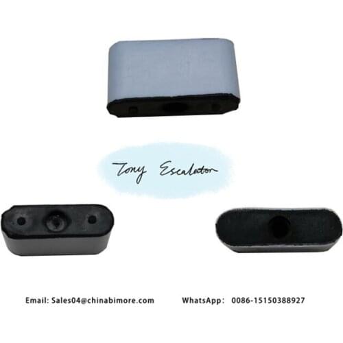 Elevator landing door slider rubber parts