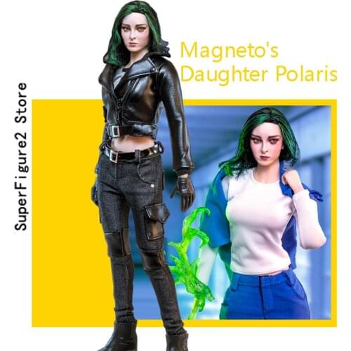1/6 Scale Full Set Action Figure Magnetos Daughter Polaris Doll Model Clothing Accesories For Gift Collection Toys