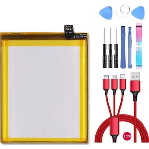 100% new 5000mAh Polymer Battery For Nomu S30 Batterie Bateria Accumulator AKKU ACCU PIL Mobile Phone+USB cable+toolkit