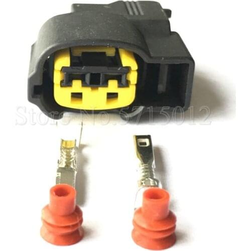 2 Hole 49093-0211 Automotive Ignition Coil Plug Car Horn Socket Connector For KIA HYUNDAI