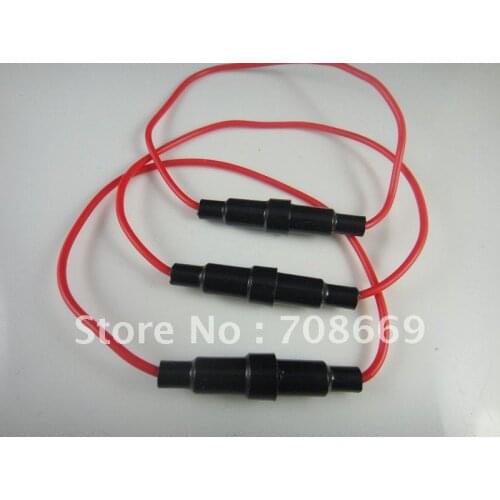 200pcs 5x20mm AGC Fuse Holder In-line screw type with wire