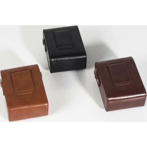 PU Leather camera bag case For Sony HX30 HX50V HX60 HX90 RX100M2 RX100M3 M4 RX100 V WX500 GR2 GR3 GR GRIII GRII Camera Bag