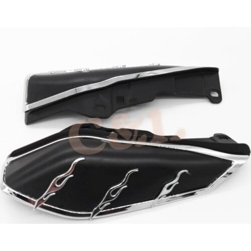 Motorcycle AirMaster Accents Trims For Mid-Frame Air Deflectors Fit For Harley Touring FL Models