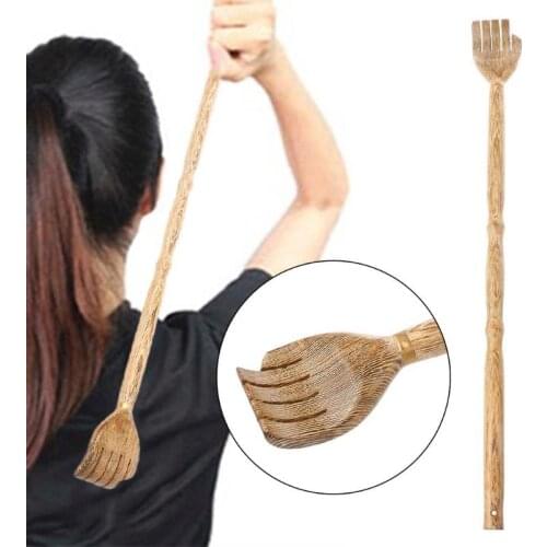 Wooden Back Scratcher Self-Massage Body Massage Hackle Itch Stick Health Product Hand Massage Tools