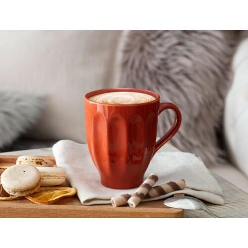 Hand Painted Geometric Ceramic Mugs With Gold Handle Handmade Irregular Cups For Coffee Tea Milk Oatmeal Creative Birthday Gifts