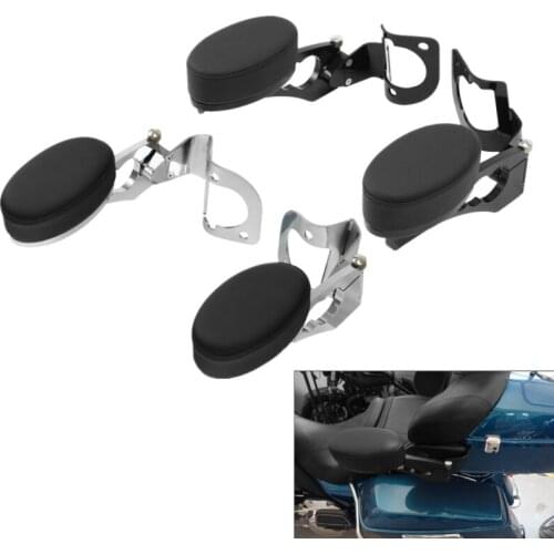 Motorcycle Adjustable Passenger Armrests Fit For Harley Touring Road Street Glide 2014-2021 2020