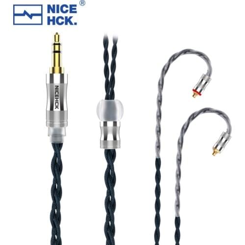 NiceHCK BluePP Taiwan 6N OCC Upgrade Headset Cable 3.5/2.5/4.4mm MMCX/0.78mm 2Pin/QDC For Lofty Topguy RW-2000 LZ A7 EBX21 MK3