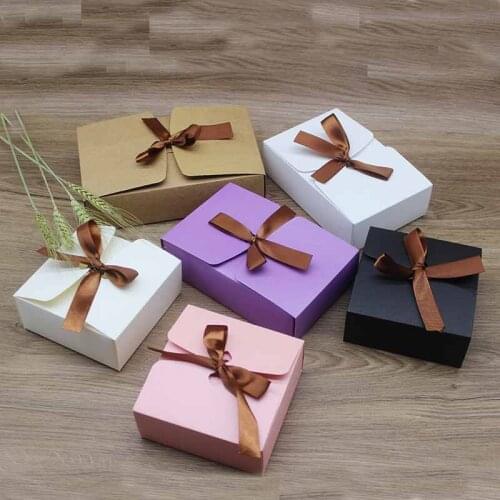Wedding candy DIYbox Gift Box 17.5x11.5x3cm/21x14x5cm six color colorful baby shower /party /birthday gifts big size box 10pcs