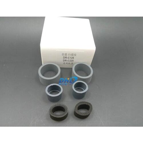 Free Shipping Compatible Scanner Parts Pickupk Roller Kit Tire Only DR-C125 C225 5484B001 5484B001AA MA2-9416-000 MA2-7326-020