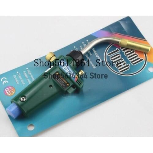 Braze Welding Torch RTM-030 MAPP Propane Gas Torch Self Ignition Trigger Style CGA600 for 19mm Copper Pipe Tube Welding Repair