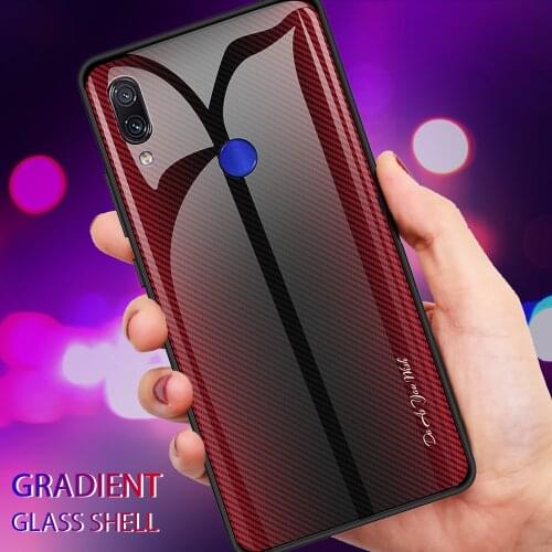 Texture Tempered Glass Phone Case For Huawei Honor 9X 10X Lite 8X 10i 8A View 20 Lite 30 Pro Twill Hardness Silicone Cover Case