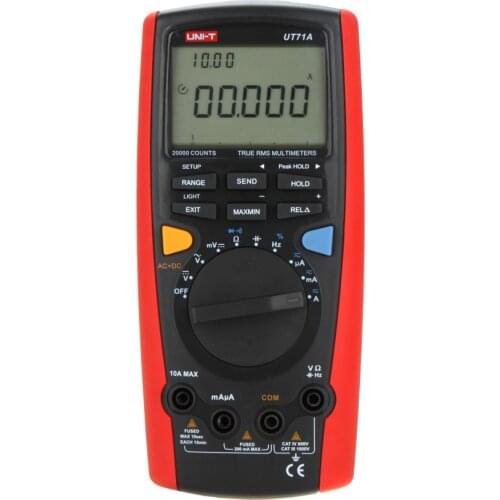 UNI-T UT71A UT71B UT71C UT71D UT71E Intelligent Digital Multimeter Ture RMS AC DC meter Volt Ampere Ohm Capacitance Temp Tester