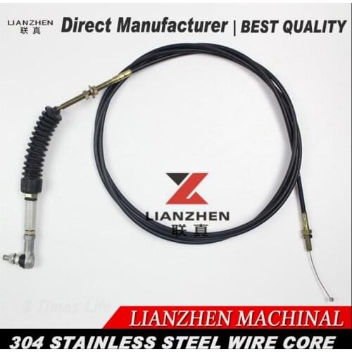 Excavator parts E307 throttle control cable motor direct manufacturer