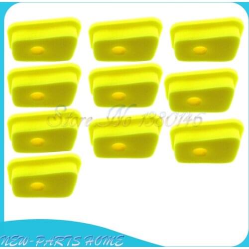 10x Air Filter For John Deere: AM34963, LG27987, LG27987S;For 2 Thru 5 Hp Horizontal Engines