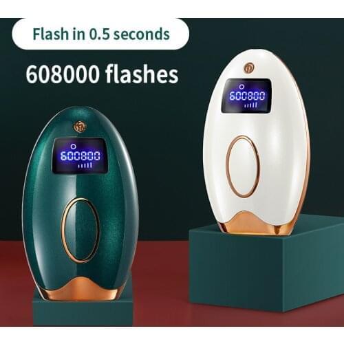 2020 New Arrival 600000 Flash Permanent Hair Remover IPL Epilator Laser Painless Whole Body Facial Hair Removal Machine