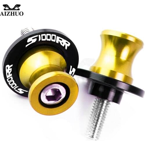 8MM Motorcycle CNC Aluminum Swingarm Spool Slider Stand Screws FOR BMW S1000XR S1000RR S1000R S1000 RR 2014 2015 2016 2017 2018