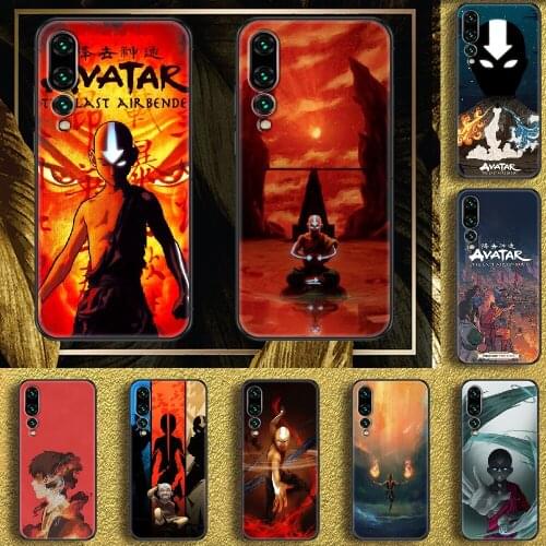 Avatar The Last Airbender Anime Phone case For Huawei P Mate P10 P20 P30 P40 10 20 Smart Z Pro Lite 2019 black tpu back luxury