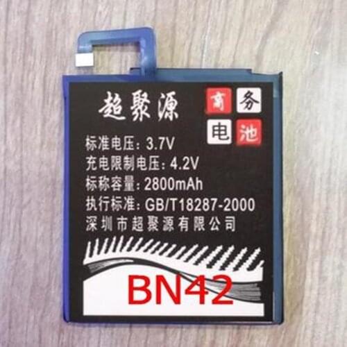 For XIAOMI Redmi 4 Battery 4000mAh BN42 battery mobile phone with Repair Tools