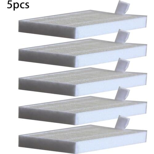 5pcs/lot Filter Robot Vacuum Cleaner Filter For ABIR X6 X5 X8 Vacuum Cleaner Parts Household Cleaning Parts Replacement Tools Fo