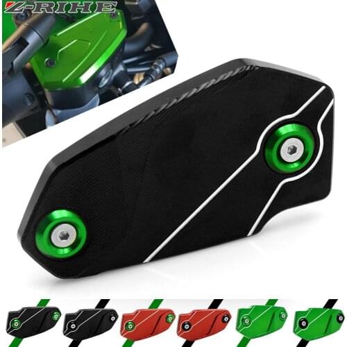 Motorcycle Cylinder Rear Fuel Brake Fluid Reservoir Cover Tank Cap Cylinder For Kawasaki Z800 ER6N ER6F VERSYS 650 ninja650 Z900