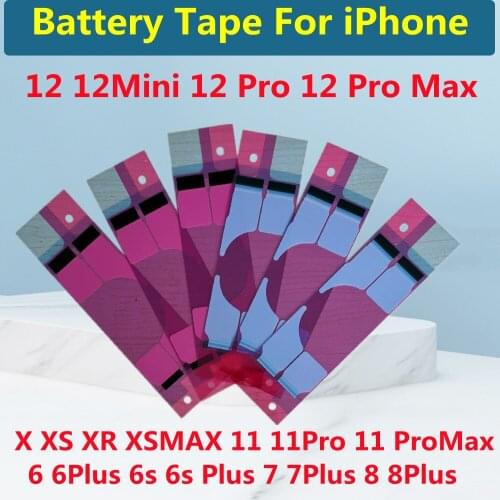 100 PCS Anti-Static Tape Battery Sticker 3M Adhesive Double Tape Sticker For iPhone 12 12 Mini 12 Pro Max 11 Pro Max X XS MAX XR