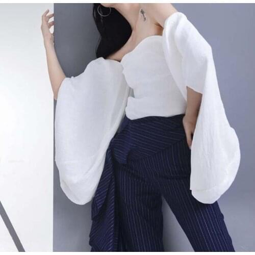 YLO STOCK2020 New Arrival Shirt female Lady' Blouses Womens Clothing 18081-58