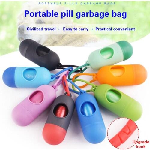 Pet cleaning supplies litter box dog dispenser portable bag