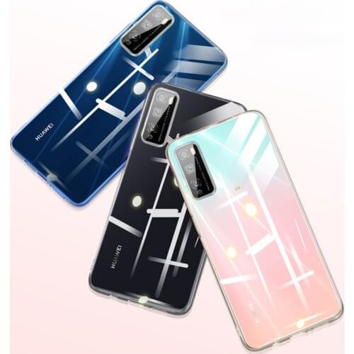Clear Coque Phone Cases for Huawei Enjoy 20 Pro Plus Z 5G Enjoy20 ProPlus 2020 Ultrathin Silicone Soft Transparent Bumper Covers