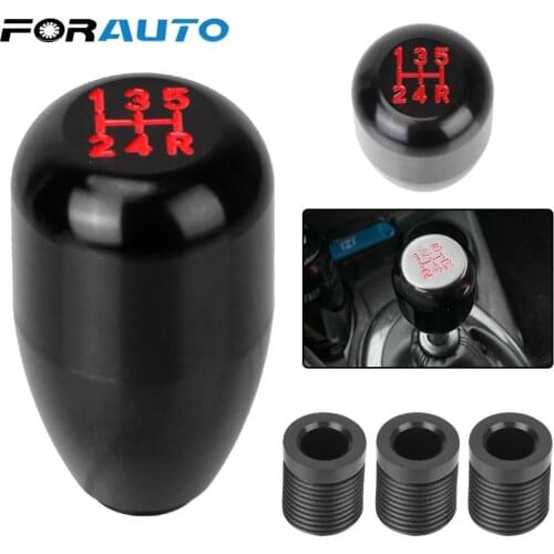 Aluminum Alloy JDM MT Gear Stick Shifter For Manual Transmission Replacements Racing 5 Speed Gear Shift Knob Car Accessories