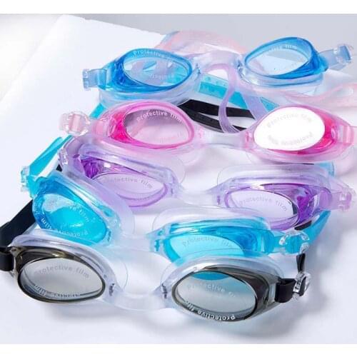 Waterproof Swimming Goggles For Men Women Flat Light Swim Goggles Adjustable