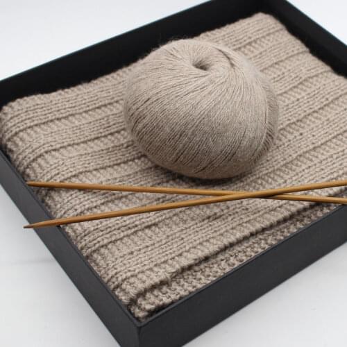 High Quality Worsted Cashmere Yarn Fine Woolen Yarn for Hand Knitting Cardigan Sweater Thread for Hand Crocheting Hats Scarves