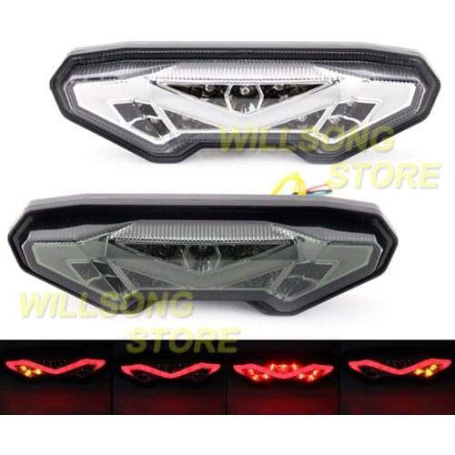 Rear LED Tail Brake Light Blinker Turn Signal Integrated Lamp For YAMAHA MT/FZ/FJ 09 10 MT-09 Tracer 900/GT MT-10 Motorcycle