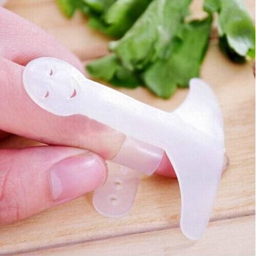Smile Hand Finger Guard Protector Knife Chop Cut Slice Helper Kitchen Tool