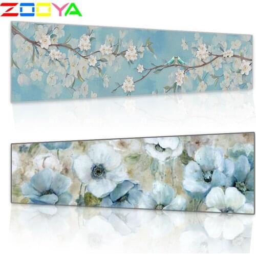 ZOOYA Diamond Flower Cross Stitch Diamond Painting Paintings Decoration Decor Diamond Embroidery Mosaic Diamond Free tools SP075