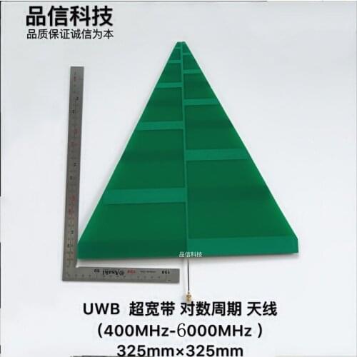 1pc 50w 400-6000MHz UWB Ultra Wideband / Logarithmic Period / Antenna