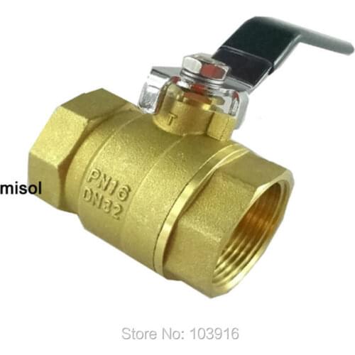 1 pcs of Brass ball valve, 1.25", DN32 BSP, 2 way